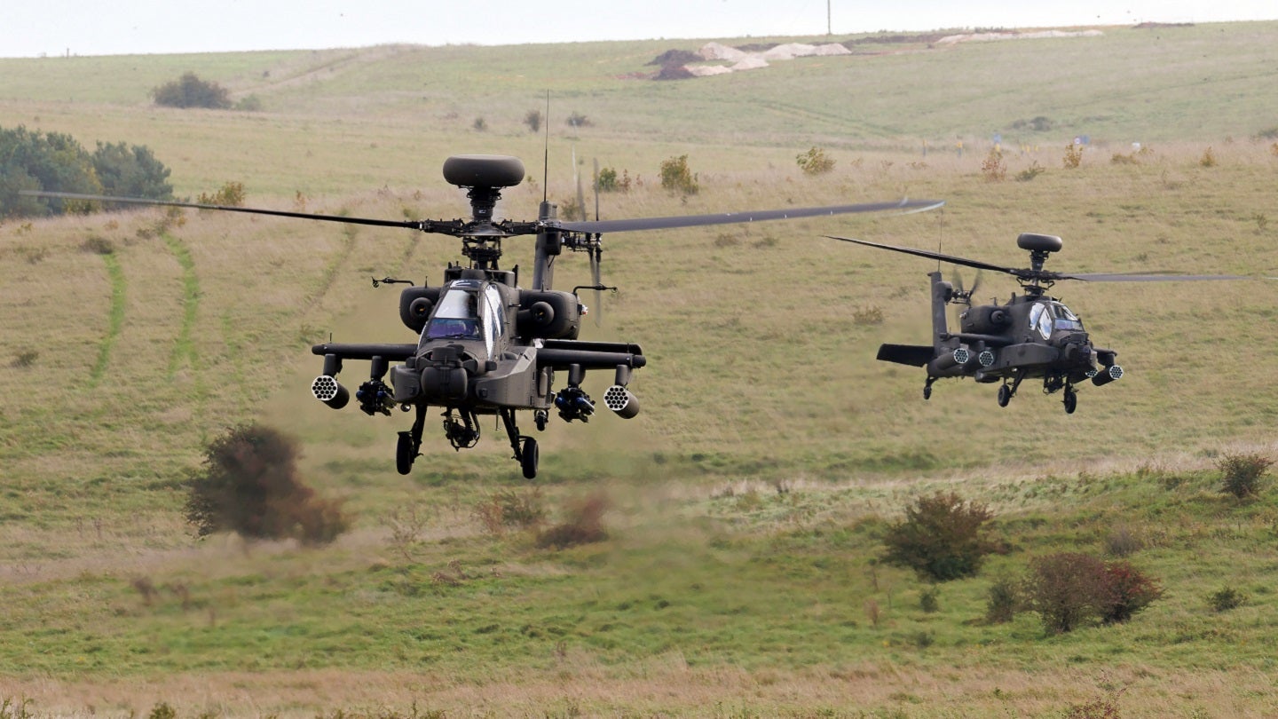 British Army’s AH-64E attack helicopter purchase forecast to be on budget