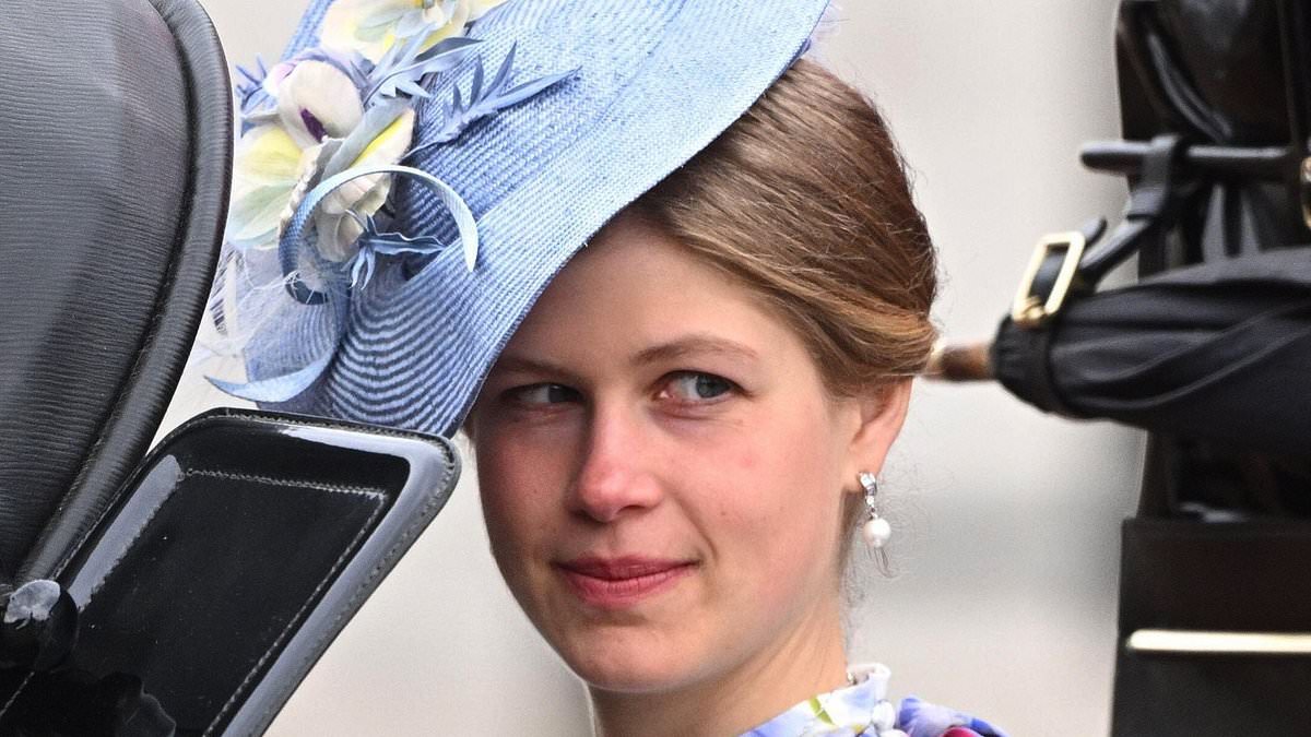 Lady Louise Windsor stuns in floral dress she wore to King's Coronation as she joins equally-elegant Duchess of Edinburgh at Trooping the Colour