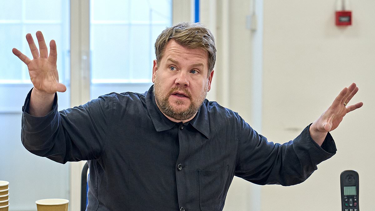 JAN MOIR: James Corden has swapped Hollywood for the Old Vic. So will playing an ex-soldier in a downward spiral revive his career?