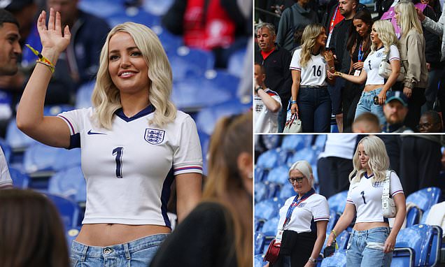 England's WAGs: Jordan Pickford's wife Megan leads Three Lions