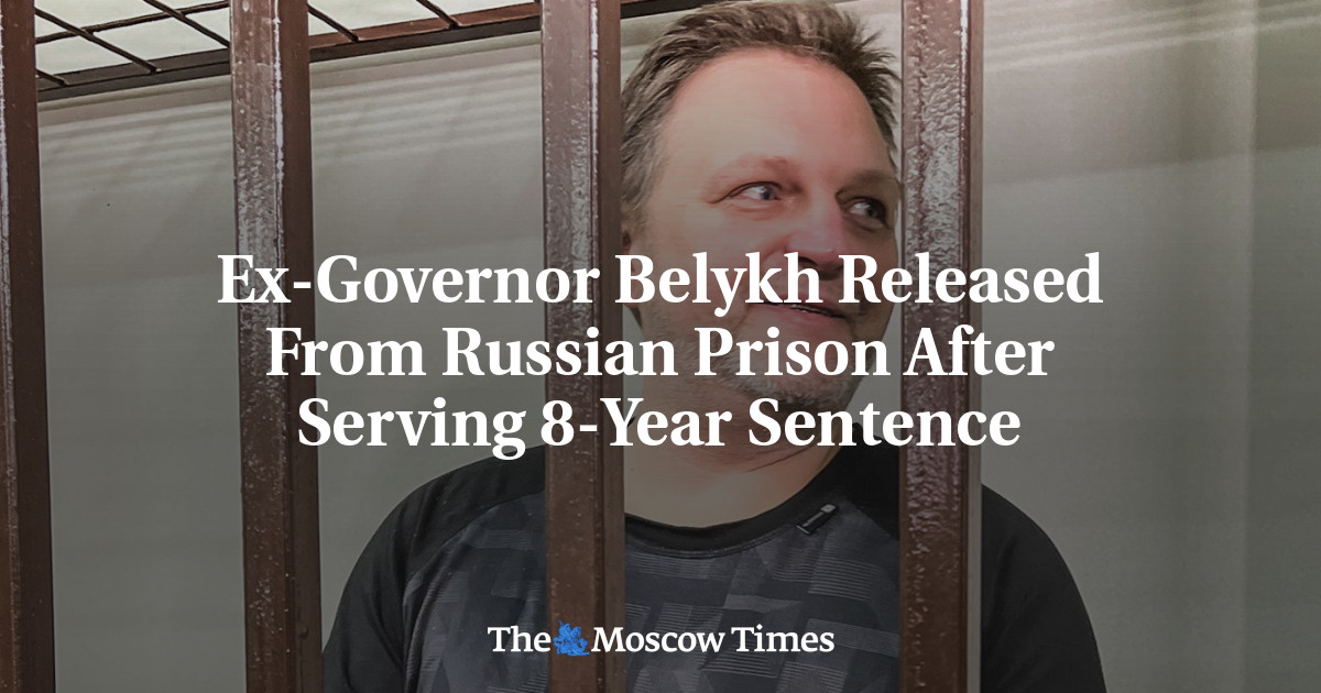 Ex-Governor Belykh Released From Russian Prison After Serving 8-Year Sentence