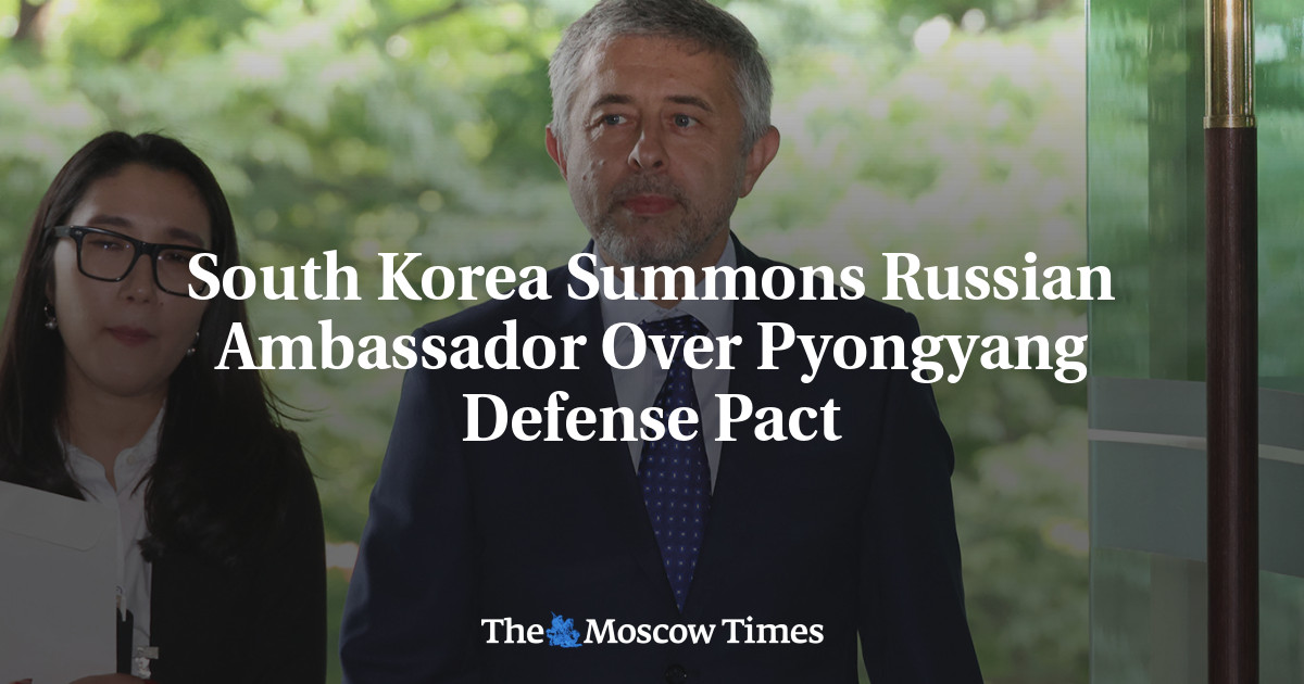 South Korea Summons Russian Ambassador Over Pyongyang Defense Pact