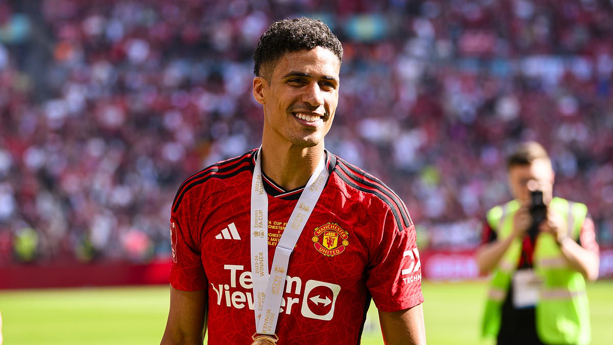 David Beckham 'keen to lure Raphael Varane to Inter Miami after defender's Man United exit' as he looks to add to squad of superstars including Lionel Messi and Luis Suarez
