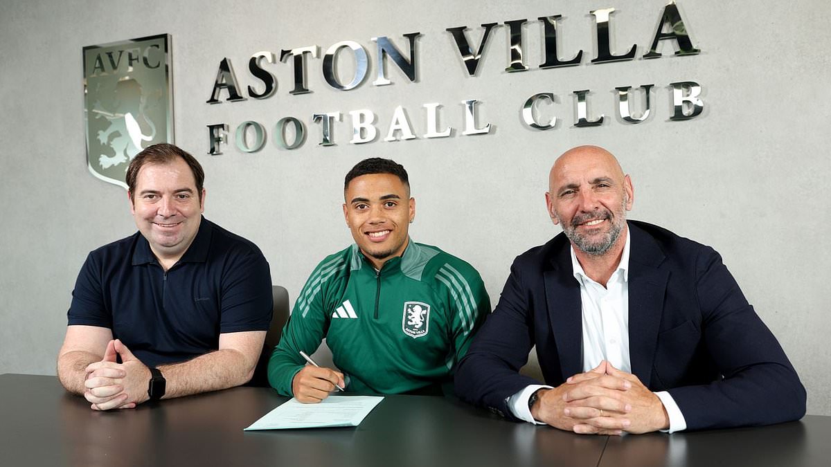 Aston Villa sign striker Lewis Dobbin, 21, from Everton just 24 hours after midfielder Tim Iroegbunam moved in the opposite direction