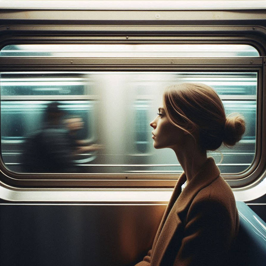 Candid And Lady In Train by dhimascpw on DeviantArt