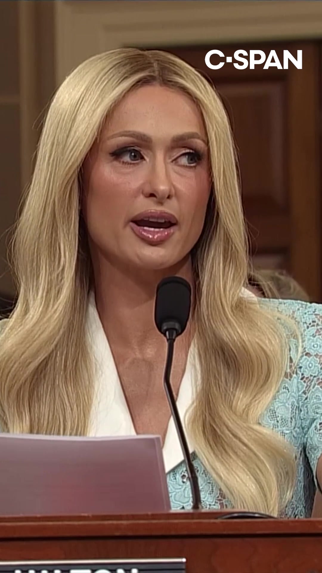 Paris Hilton appeared Wednesday before a congressional committee to testify on improving child welfare programs.   “The treatment these kids have had to endure is criminal,” Ms. Hilton, a child welfare advocate, told the House Ways and Means Committee. “I am here to be the voice for the children whose voices can’t be heard … I will not stop until America’s youth is safe.”   She spoke directly to those in the system, saying, “I see you, I believe you, I know what you’re going through, and I won’t give up on you.”   In 2020, Ms. Hilton said she experienced sexual, physical and mental abuse at Provo Canyon School, a youth residential treatment facility that her parents sent her to as a child.