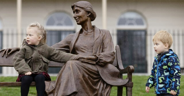 Nolte: QR Code on Virginia Woolf Statue Lists Her ‘Unacceptable’ Views