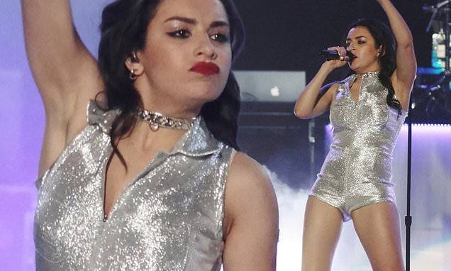 Charli XCX puts on a daring display at her gig in London