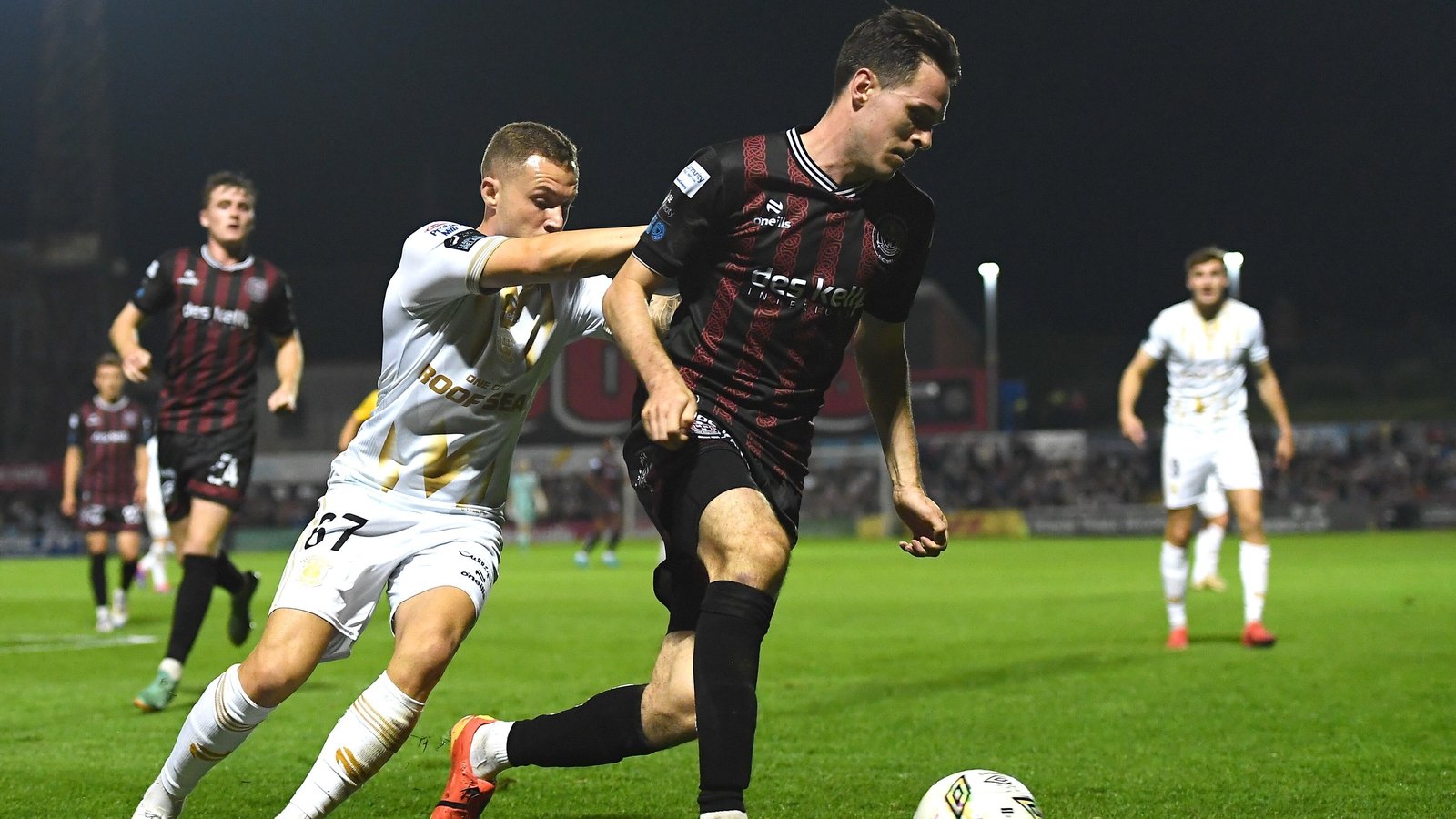 Bohs and Shels share spoils in fractious derby clash