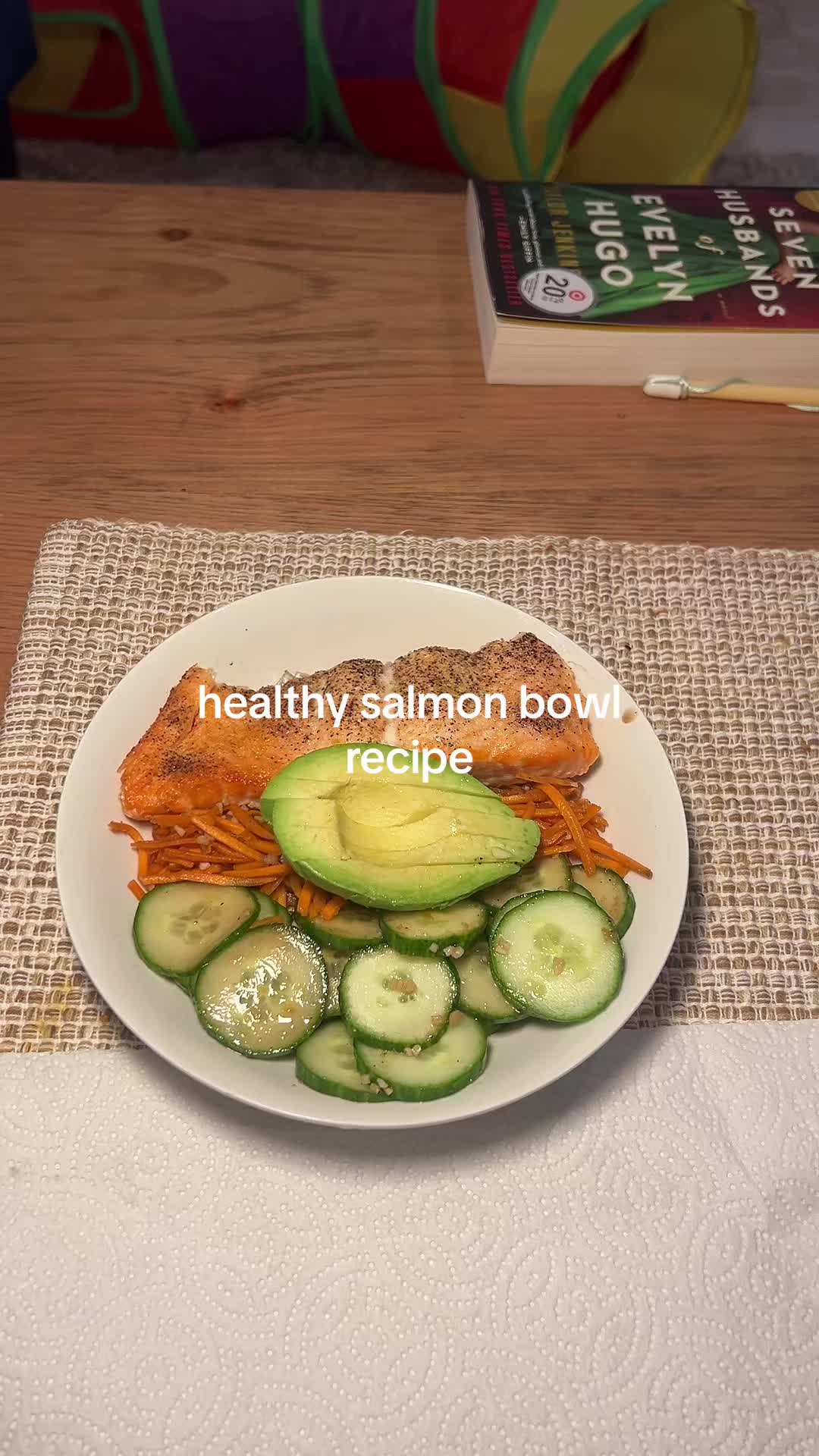 Healthy salmon bowls #recipe #healthyrecipe #highproteinrecipe