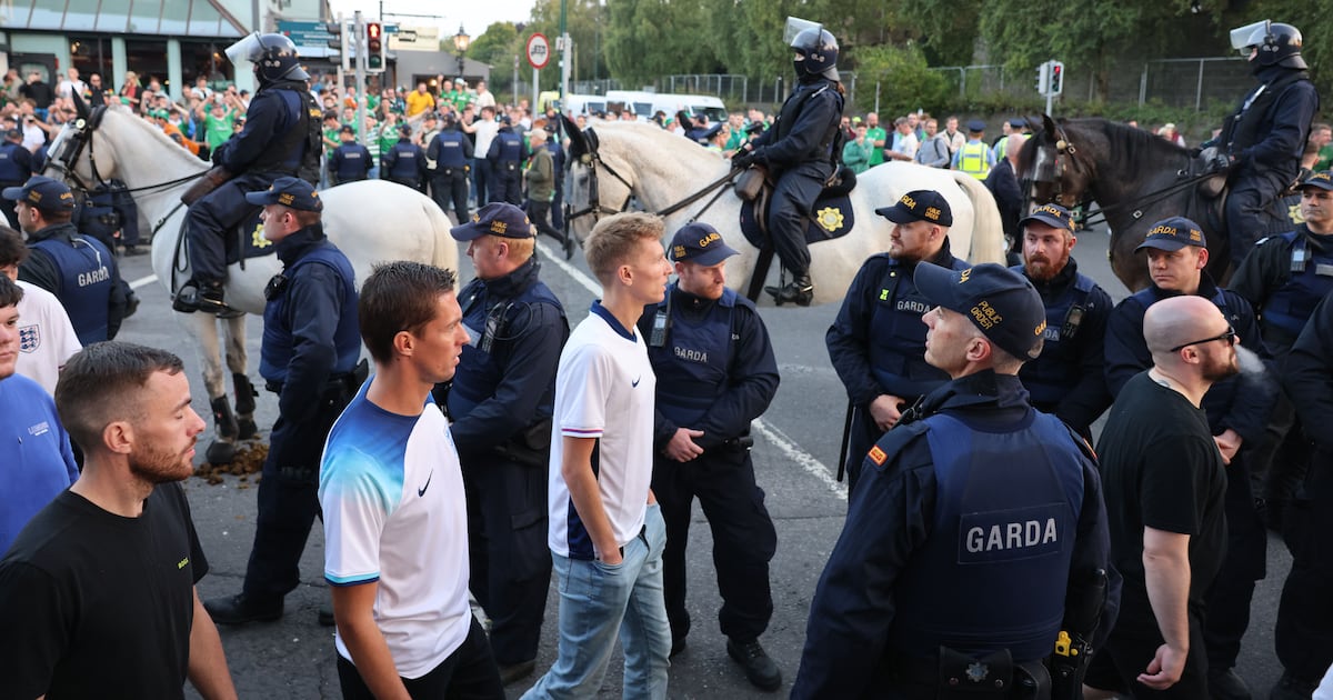 Gardaí arrest three near Aviva Stadium following Ireland-England soccer match