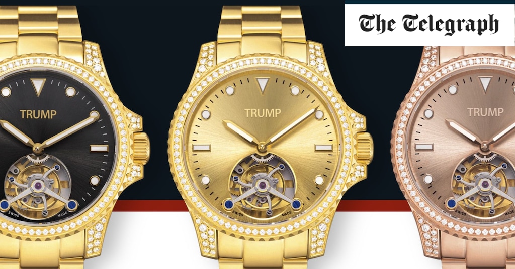 Donald Trump launches collection of $100,000 branded watches