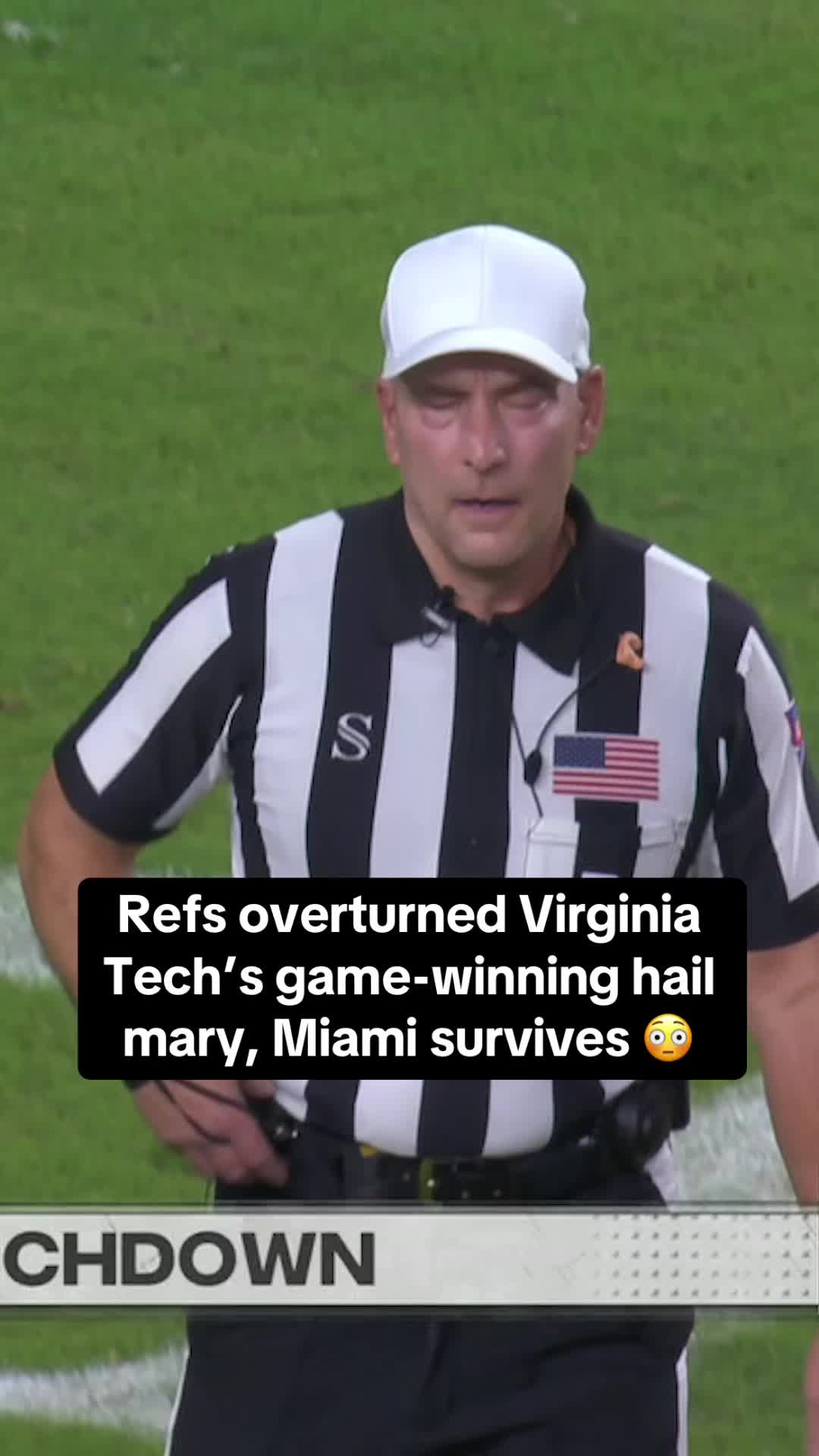 WOW ? #miami #virginiatech #cfb #football