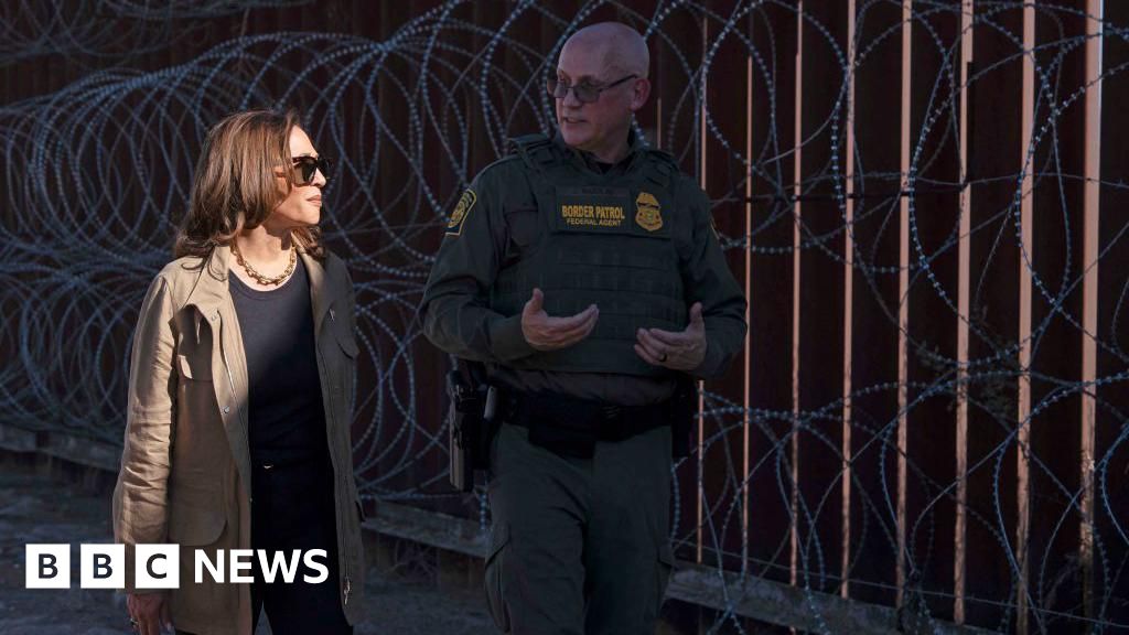 Kamala Harris, in rare border visit, seeks to blunt Trump attacks